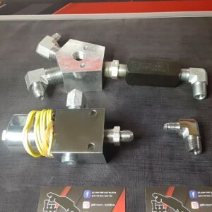 Single Pump / Y Block 3/8″ Hopper Fitting Kit / Lowrider Hydraulics